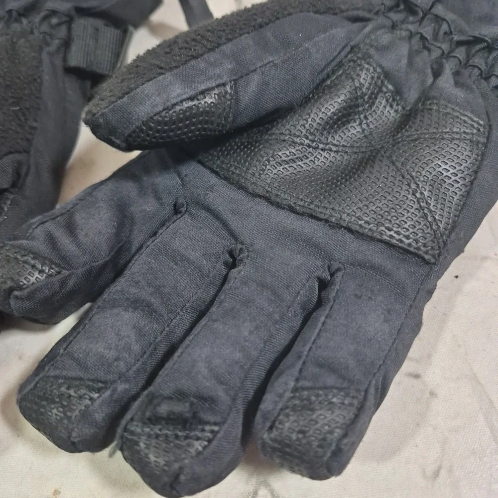 Head Girls Size M Gloves Black Pink Water Resistant Snow Ski Winter Sports